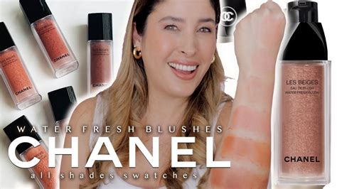 chanel water-fresh blush swatches|Chanel blush reviews.